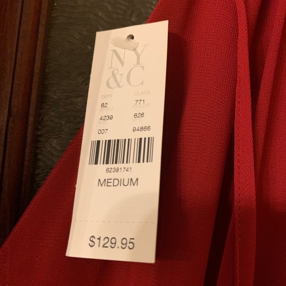 Floor length dress, belt included - Picture 4 of 5